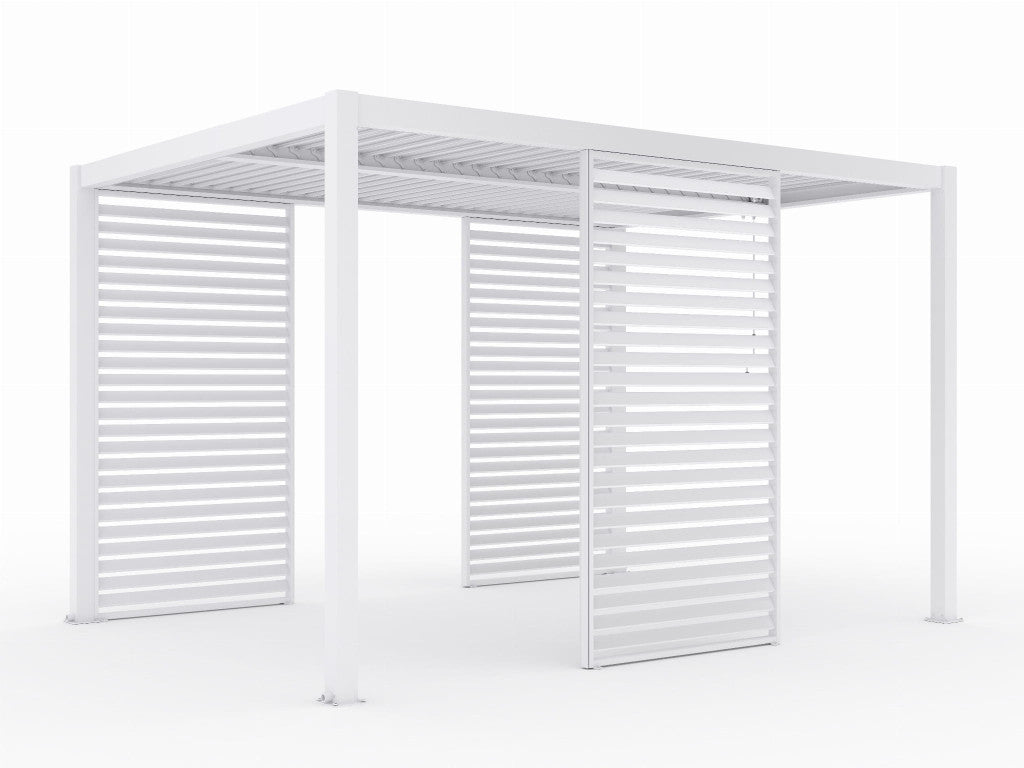 Kert Outlet pergolára szerelt lamellás oldalpanel nézete - Homelux, 5902659145109 Másodlagos kép